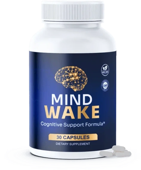 MindWake bottle, cognitive support formula